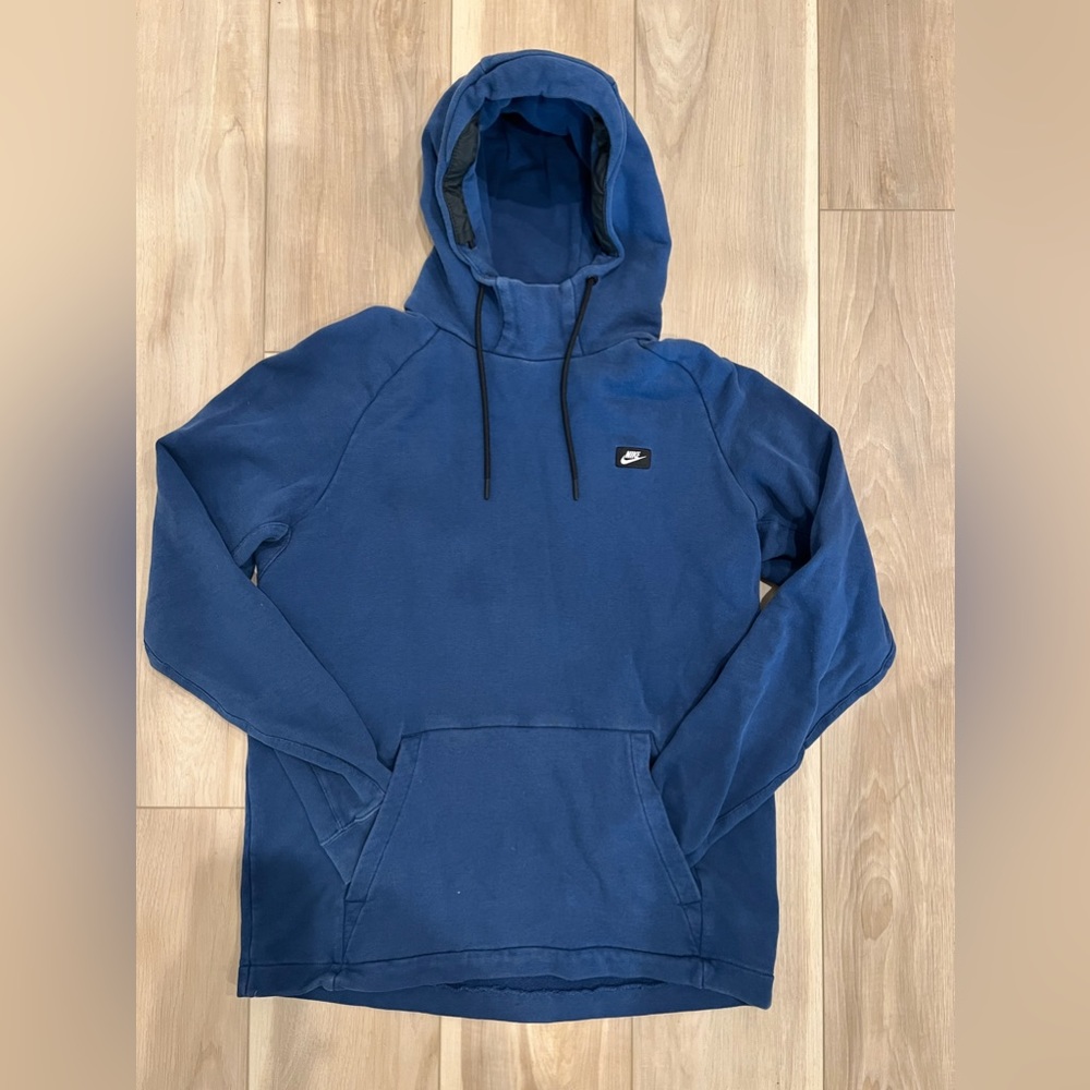 Nike Turtleneck Blue Hoodie